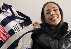 Liga 1: Danna Paola y su foto con la camiseta de Alianza Lima que dio a conocer el cuadro blanquiazul