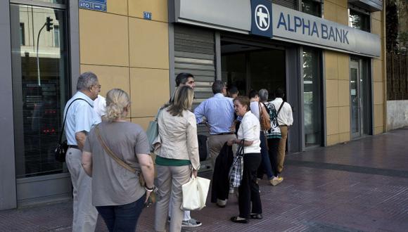 Crisis en Grecia: El drama ante el colapso de los bancos