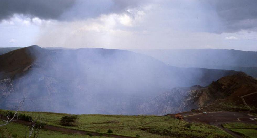 El volcán Masaya es uno de los siete volcanes activos en Nicaragua. (Foto: Wikimedia)