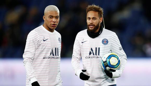 Neymar y Kylian Mbappé son los dos jugadores más valiosos de la plantilla del París Saint-Germain esta temporada. (Foto: AFP)