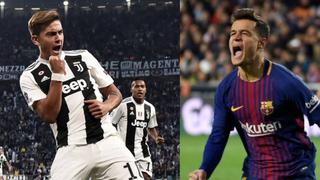 Barcelona: Juventus quiere proponer un cambio entre Philippe Coutinho y Paulo Dybala