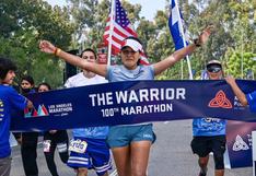Jocelyn Rivas, la salvadoreña que con 24 años logró el récord Guinness de correr 100 maratones
