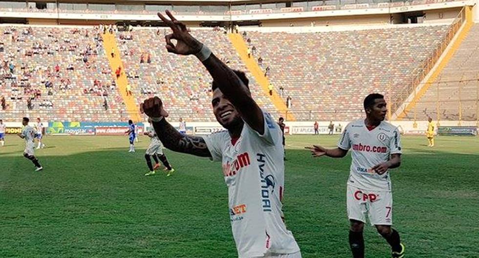 Alexi Gómez jugaba el partido \"de su vida\" con Universitario, con un doblete ante Alianza Atlético. Sin embargo, al extremo crema quiso hacer un lujo y terminó mal. (Foto: Universitario)