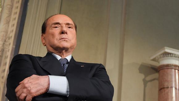 El polémico político Silvio Berlusconi. AFP