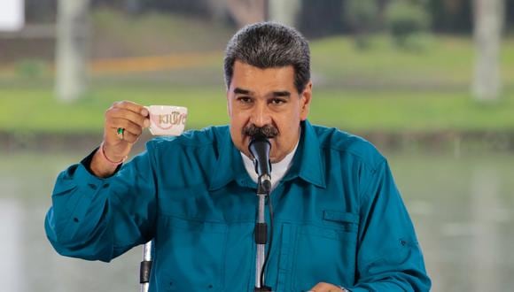 El presidente venezolano, Nicolás Maduro, en un acto de gobierno, en Caracas, Venezuela, el 18 de julio de 2023. (Foto de Prensa Miraflores / EFE)
