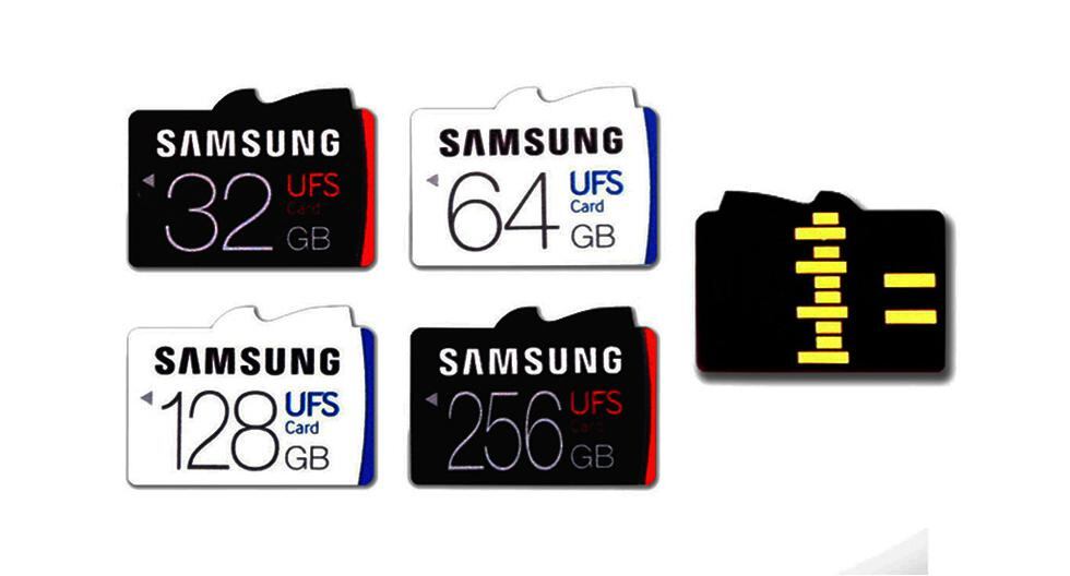 ¿Adiós a las tarjetas microSD? Así serán las memorias de almacenamiento UFS que Samsung ha lanzado esta semana. (Foto: Samsung)