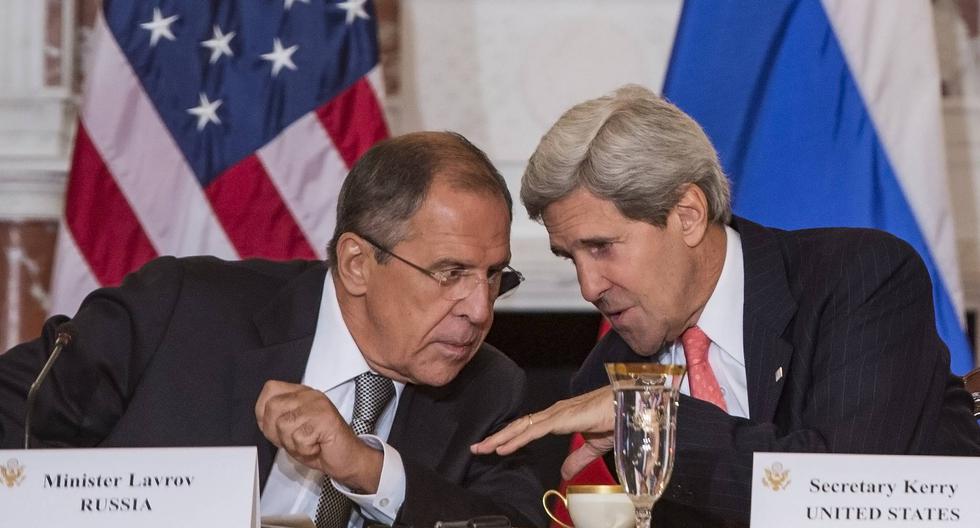 Lavrov y Kerry se encontrarán la tarde del domingo en París. (Foto: Secretary of Defense/Flickr)