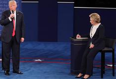 Donald Trump y Clinton, cara a cara en tercer debate presidencial