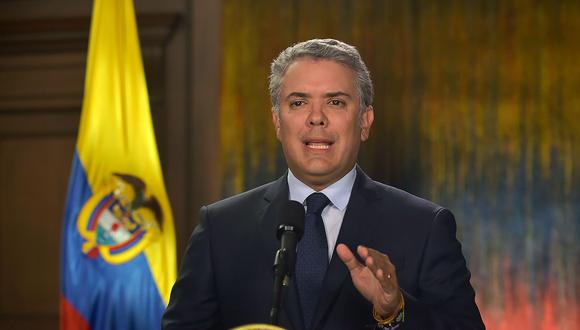 El presidente de Colombia recordó que esa región es azotado por grupos armados como el ELN, una banda narcotraficante conocida como "Los Pelusos", disidencias de las FARC y grupos paramilitares. (AFP)