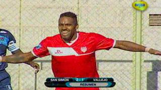 San Simón venció 2-1 a César Vallejo por el Torneo Apertura