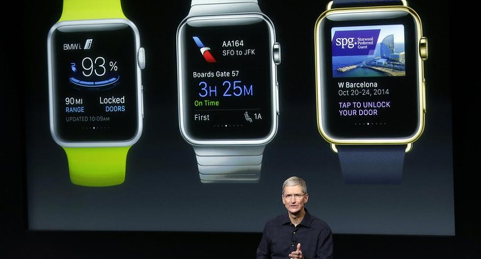 Apple Watch, el reloj inteligente será lanzado en abril. (Foto:Difusión)