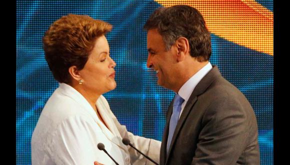 Brasil: El agresivo debate entre Dilma Rousseff y Aécio Neves