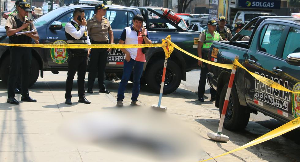 Mujer es asesinada por sicario a plena luz del día en La Molina. 
Foto: Fuentes de El Comercio