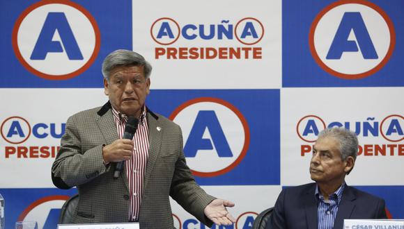 "César Villanueva debe someterse de inmediato a las investigaciones necesarias", dijo César Acuña. (Foto: GEC)
