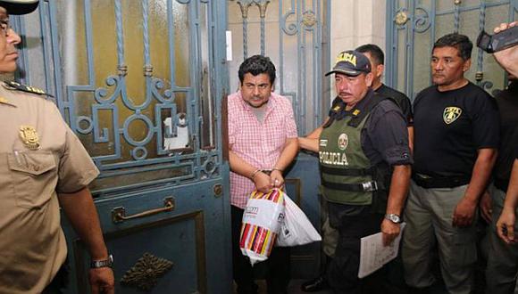 Caso Odebrecht: Edwin Luyo fue trasladado a penal Ancón I