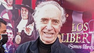 Hernán Romero sobre su papel en “Los otros libertadores”: “Soy como una vieja rata del teatro” 