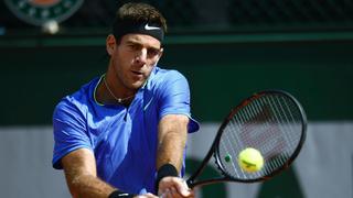 Juan Martín del Potro avanzó a tercera ronda de Roland Garros tras retiro de Almagro