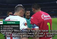 “¿Me estás amenazando?”: Jesús Corona discutió con el árbitro antes del Toluca vs. Cruz Azul [VIDEO]