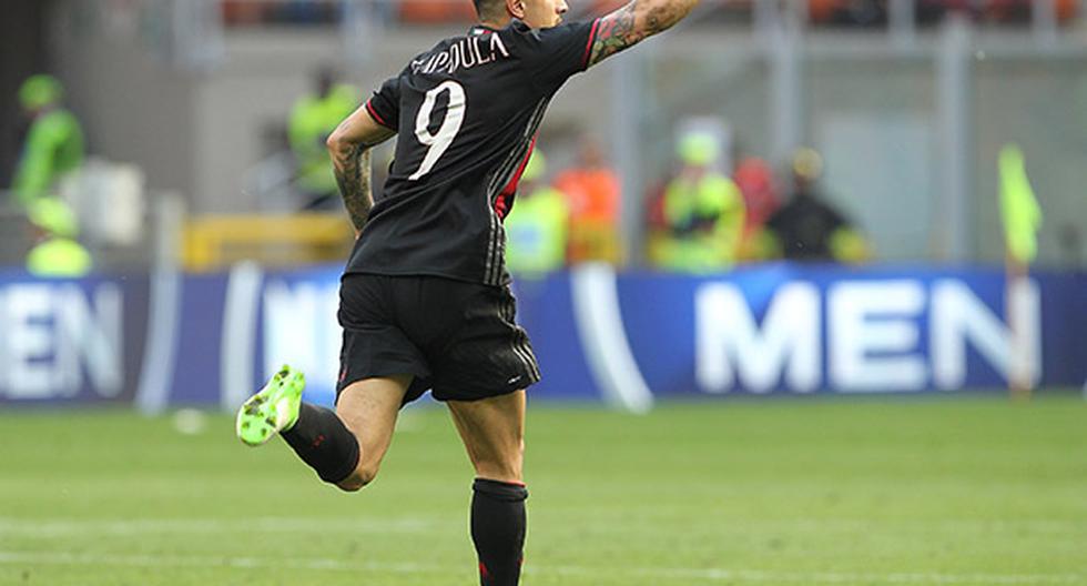 Gianluca Lapadula marcó en la derrota del Milan ante el Empoli por la Serie A. (Foto: Getty Images)