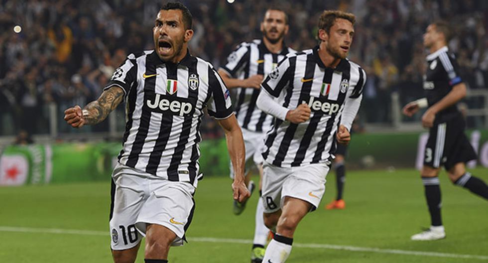 Carlos Tévez salvó a la Juventus. (Foto: Getty Images)
