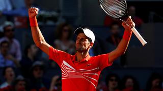 Djokovic venció a Thiem y avanzó a las finales del Masters 1000 de Madrid | VIDEO