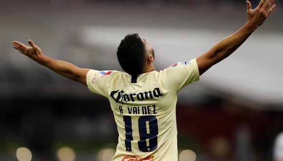 Bruno Valdez anotó el 2-1 a favor de las 'Águilas' mediante un gran cabezazo | Foto: Reuters