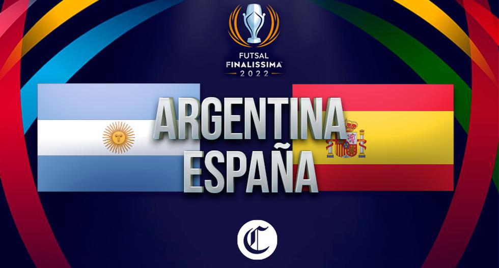 ¿Cuándo juega Argentina España futsal