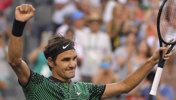 Roger Federer venció por tercera vez en el año a Rafael Nadal. (Foto: AP)