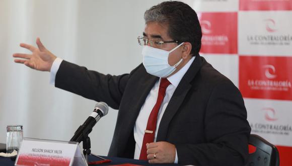 Nelson Shack envió su "preocupación" por la legalidad de la ampliación del aeropuerto Jorge Chávez. (Foto: Juan Ponce Valenzuela)