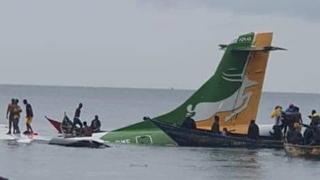 Tanzania: al menos 19 muertos en accidente de avión que cayó en el lago Victoria con 43 ocupantes