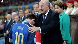Blatter: "Fue incorrecto" darle el Balón de Oro a Lionel Messi