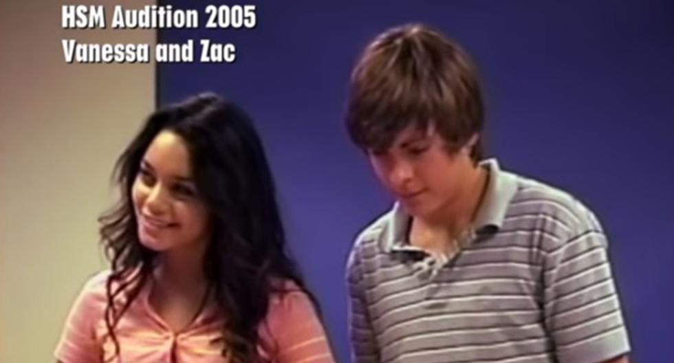Zac Efron y Vanessa Hudgens recordaron su audición para High School Musical, hace diez años. (Foto: Captura Video)