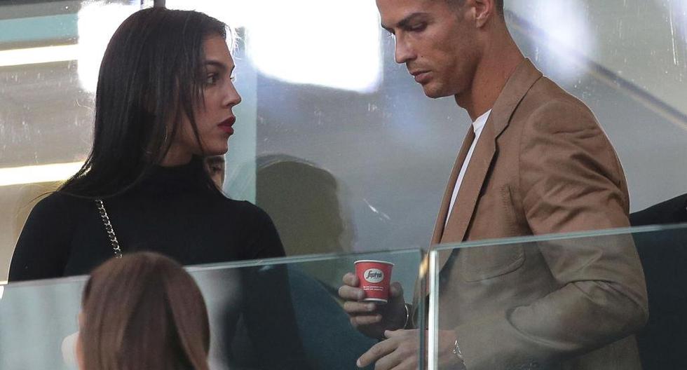 Georgina Rodriguez estuvo muy presente en el onomástico 35 de Cristiano Ronaldo. | Foto: Getty