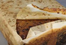 La torta de frutas horneada hace 106 años que fue hallada en "excelentes condiciones" en Antártica [BBC]