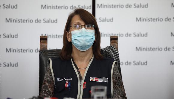 Pilar Mazzetti indicó que se hará reajustes también para mejorar el registro de casos positivos y sospechosos de COVID-19. (Foto: GEC)