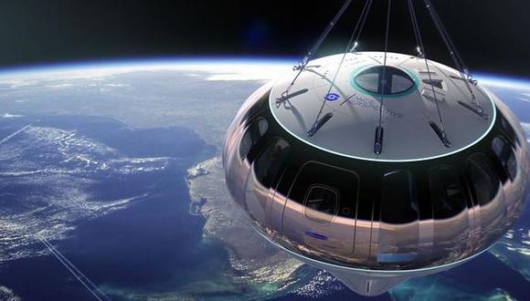 Turismo espacial | Space Perspective entrará en competencia en 2024. (AFP PHOTO / HANDOUT / SPACE PERSPECTIVE)