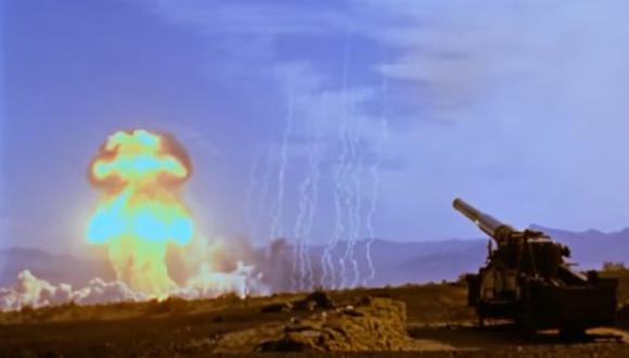 El temible cañón que disparaba proyectiles nucleares [VIDEO]
