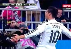 Revive el golazo de James Rodríguez con el Real Madrid (VIDEO)