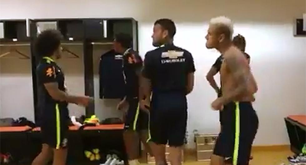 Neymar está arransando en las redes sociales al publicar un video en donde protagonizó un divertido baile junto a Marcelo y Dani Alves. (Foto: @neymarjr)
