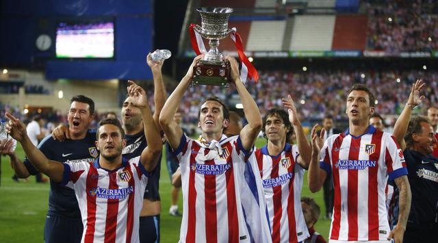 Atlético de Madrid festejó así título de la Supercopa de España - 1