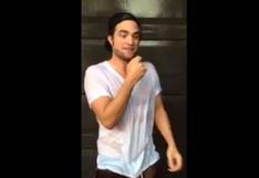 [VIDEO] Robert Pattinson se sumó a campaña 'Ice Bucket Challenge'
