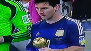 Lionel Messi elegido el Balón de Oro del Mundial Brasil 2014