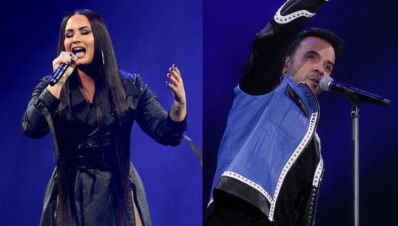 La presentación de Demi Lovato y Luis Fonsi se llevó a cabo en Miami. Puedes ver en show en YouTube. (Fotos: AFP)