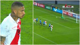 Perú vs. Uruguay: Paolo Guerrero y el espectacular remate de tiro libre que casi termina en un golazo | VIDEO