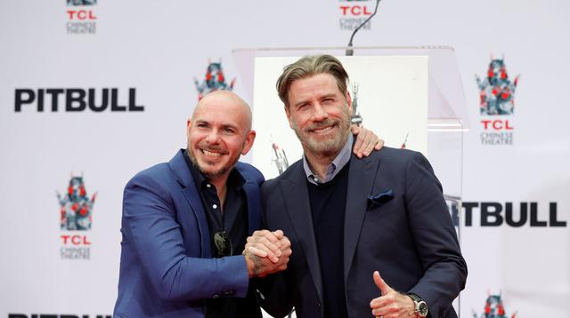 "Quiero que tomen esto como un ejemplo, si alguien te dice que no puedes o que no lo harás, que es imposible" pero "el no se puede es puede, el no hacer es hacerlo, lo imposible es posible", celebró Pitbull. (Foto: AP)