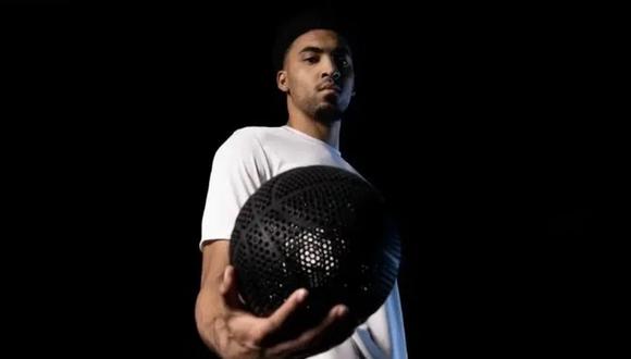 Así es el nuevo balón de la NBA fabricado mediante impresión 3D. (Foto: Wilson)