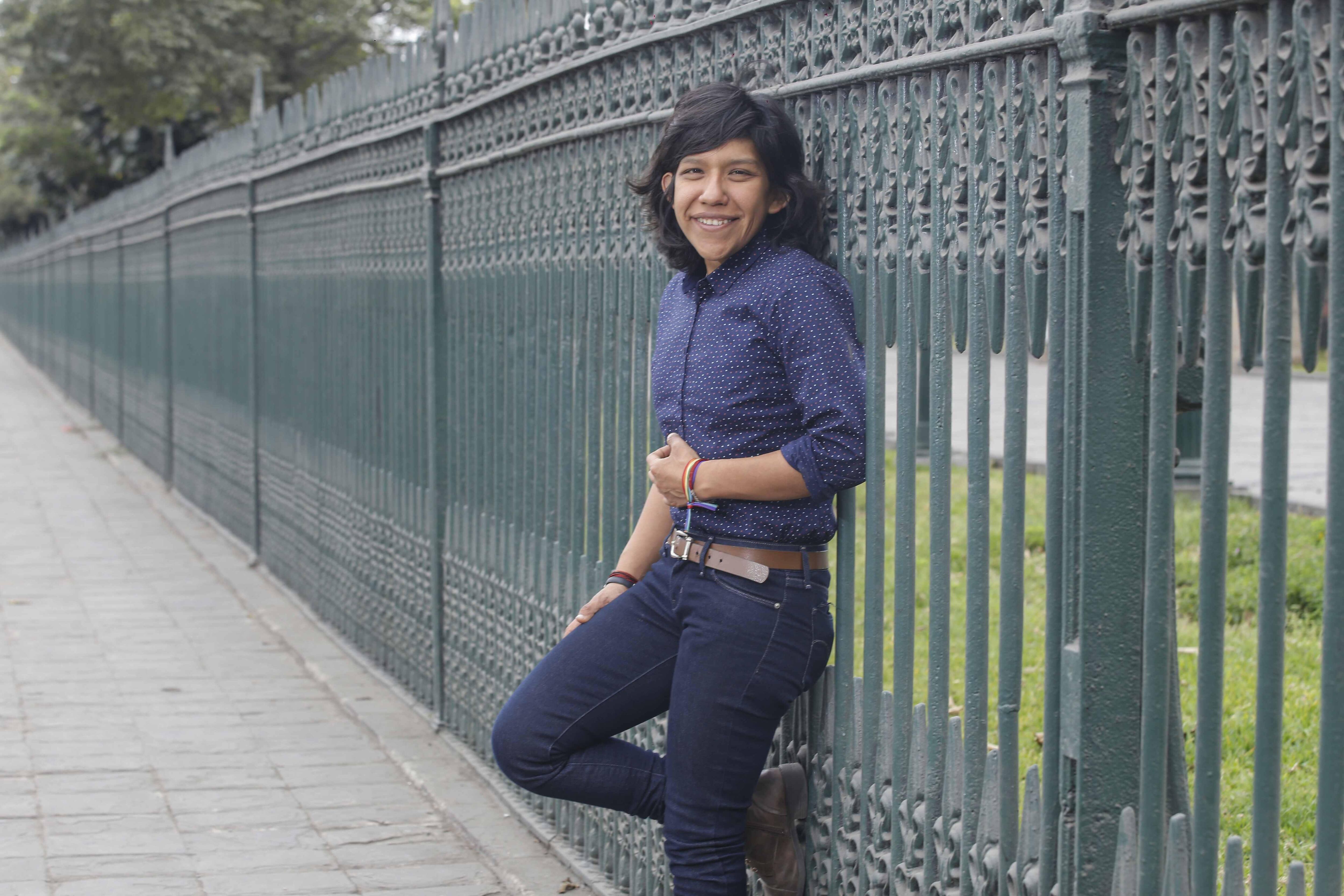 Gabriela Salvador, candidata del Frente Amplio. (Foto: Gabriela Salvador)