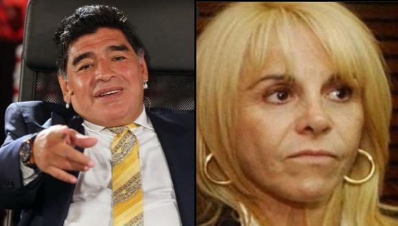 Maradona acusó a su ex esposa de presunto desvío de dinero
