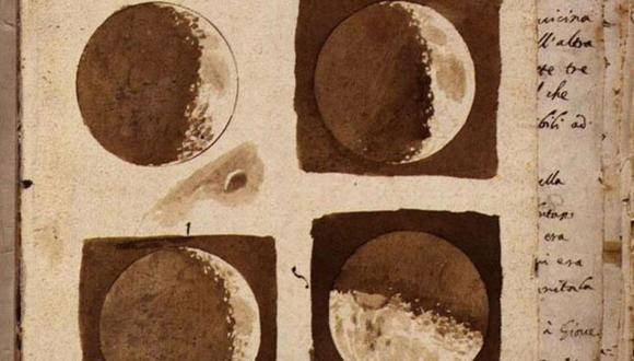 Galileo publicó sus dibujos de la Luna en 1610 en su obra Siderus Nuncius o Mensajero Sideral. (Foto: ESA)