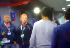 Luis Suárez y su polémico gesto a periodista de Fox Sports